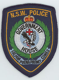 FOREIGN,AUSTRALIA,NEW SOUTH WALES POLICE GOVERNMENT HOUSE 1